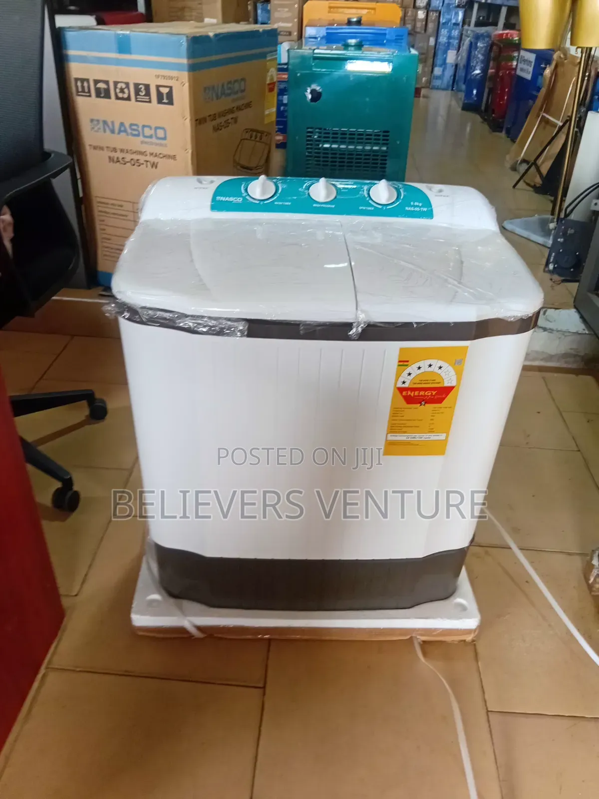 Brand New Nasco 5kg Laundry Machine Available
