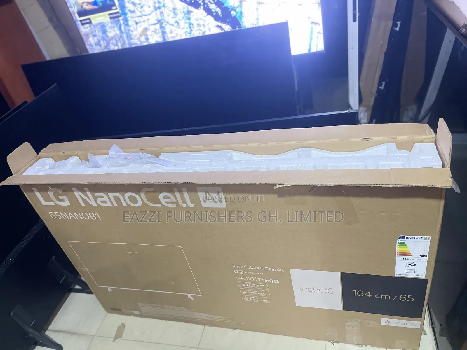 Nanocell 65 Inches Lg Active Uhd Smart Satellite HDR Pro Nano81 Tv