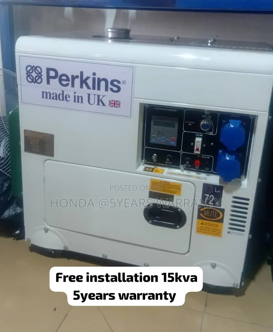 Perkins 15kva 16500w Heavy-Duty Power Generator