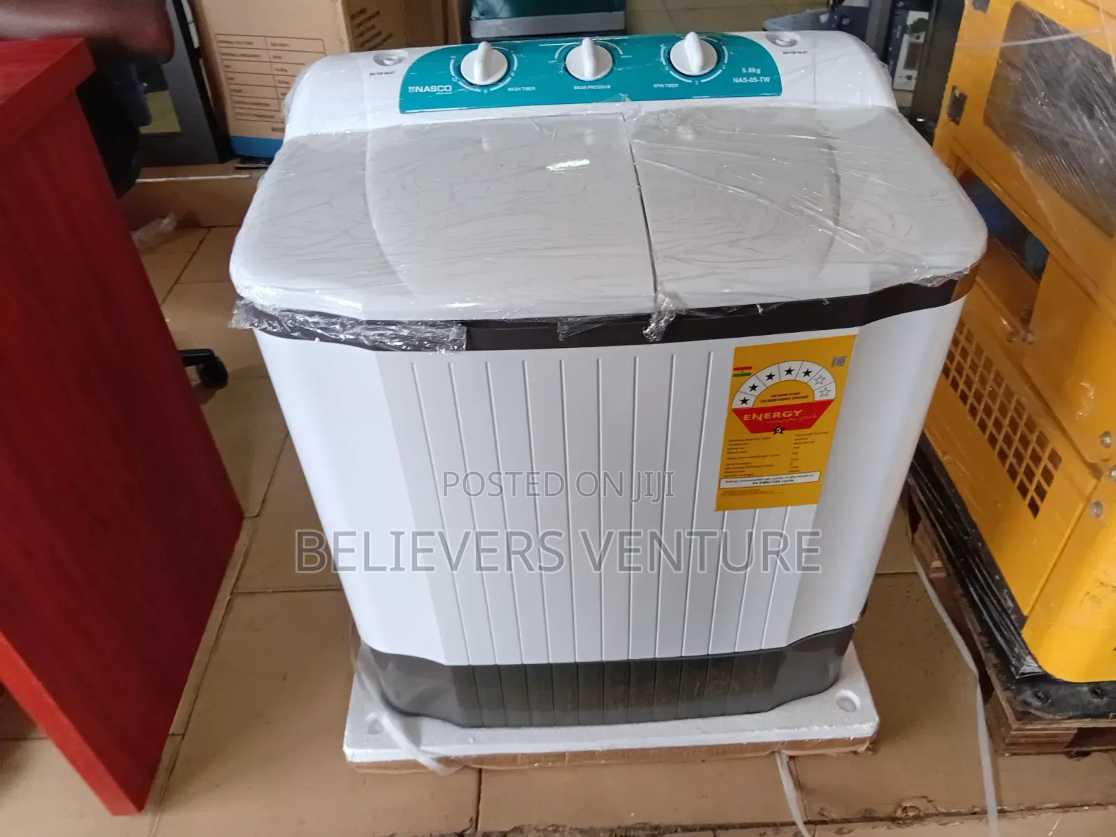 Long-Lasting 5kg Twin Tub Washing Machine With Spinner