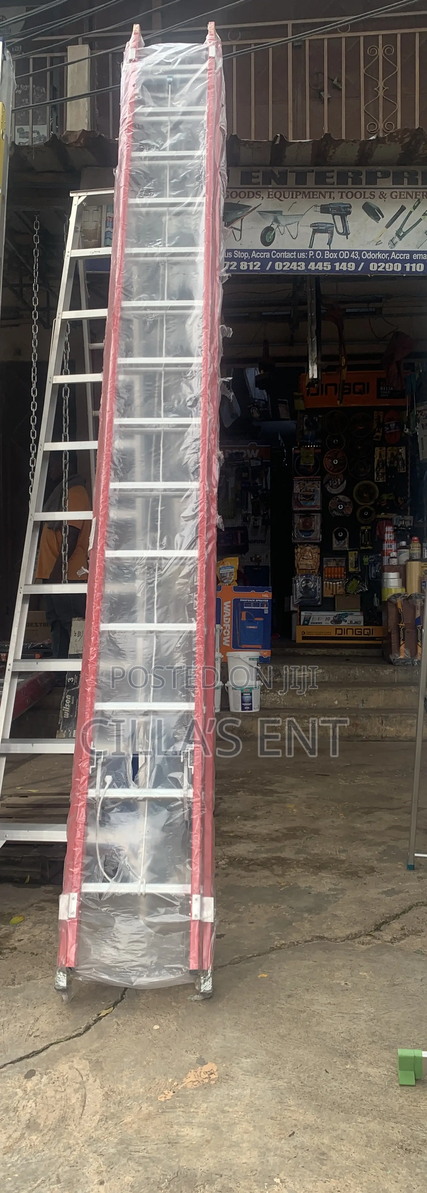 2x14 Fiberglass Ladder