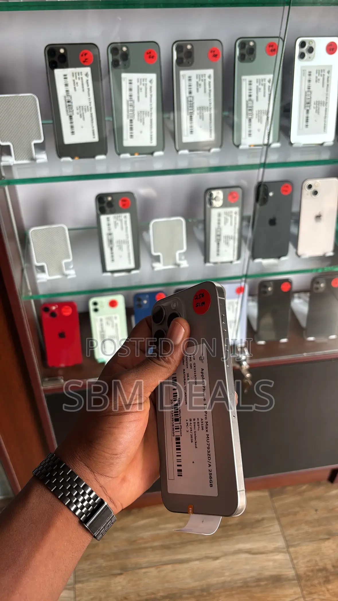 Apple iPhone 15 Pro Max 256 GB Silver