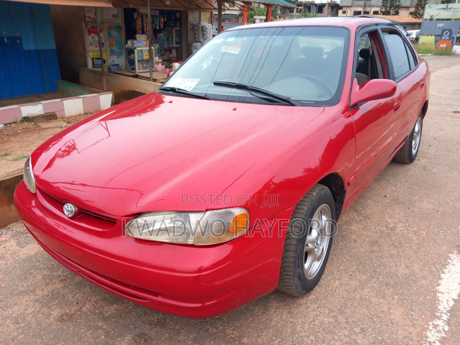 Toyota Corolla Sedan 2001 Red