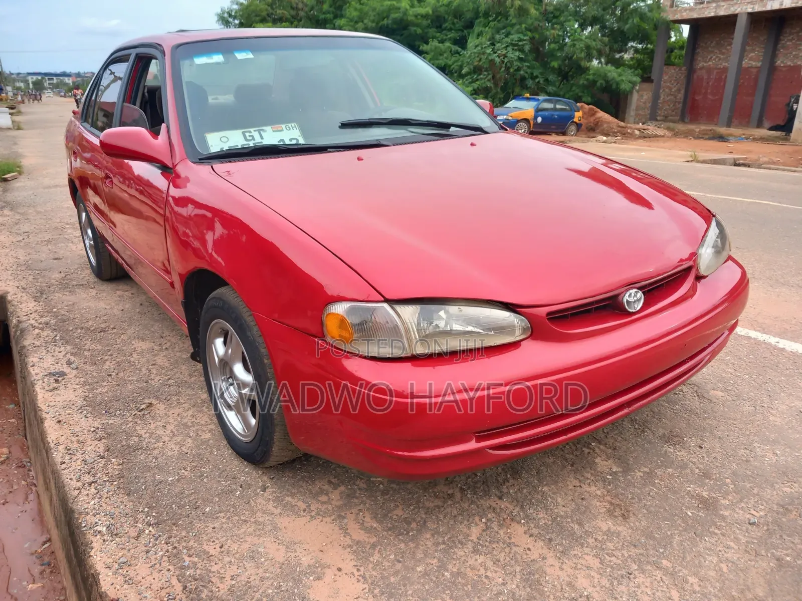 Toyota Corolla Sedan 2001 Red