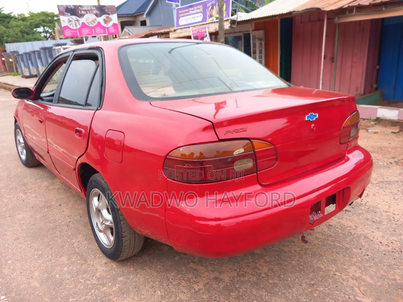 Toyota Corolla Sedan 2001 Red