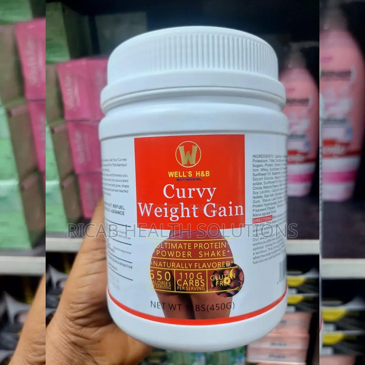 Xtra Curves Powder For Butt And Hips Enhancement