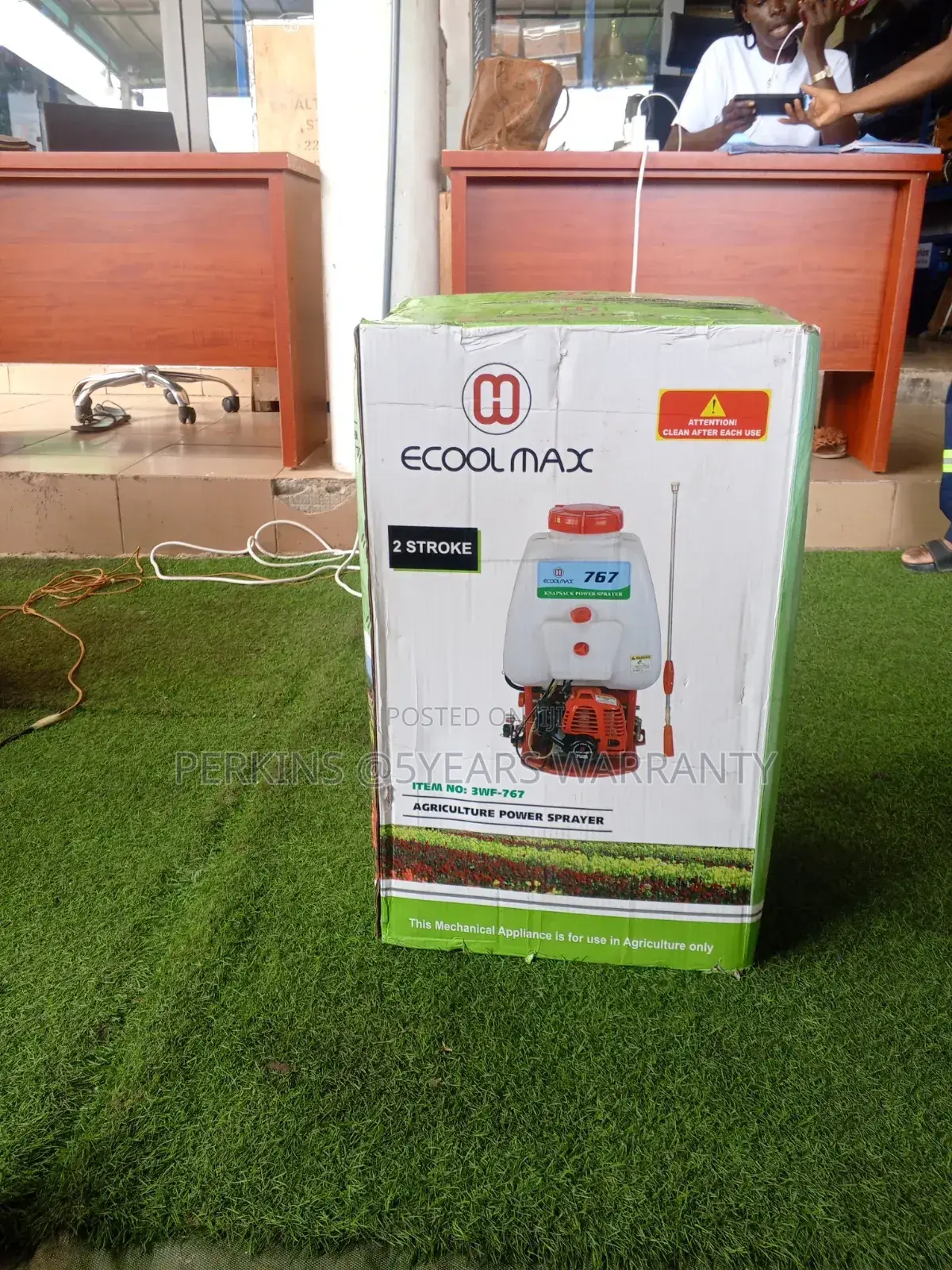 Ecoolmax Advanced Knapsack Sprayer Machine