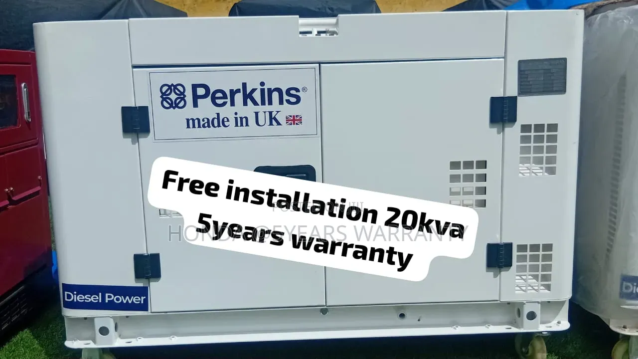 Perkins Automatic Diesel Generator – Long-Lasting Backup 20kva