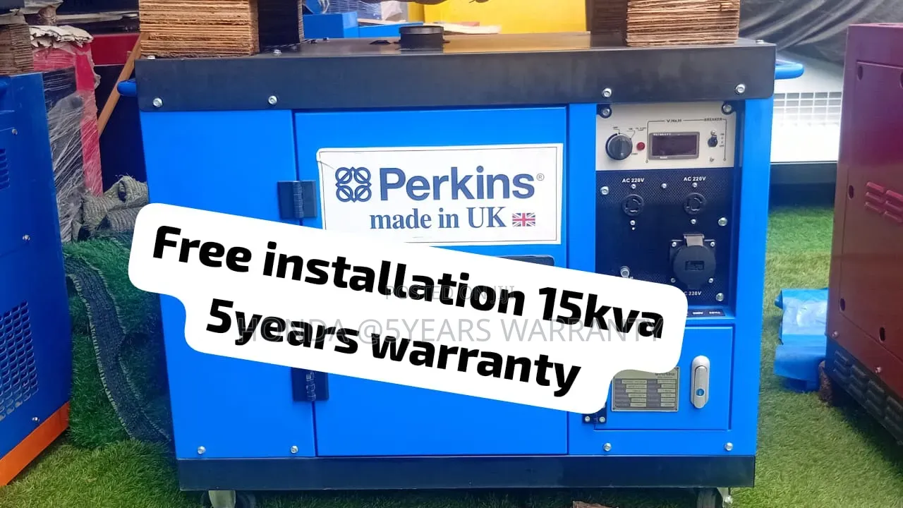 Perkins 15kva Silent Diesel Generator – Reliable Power Backup 15kva