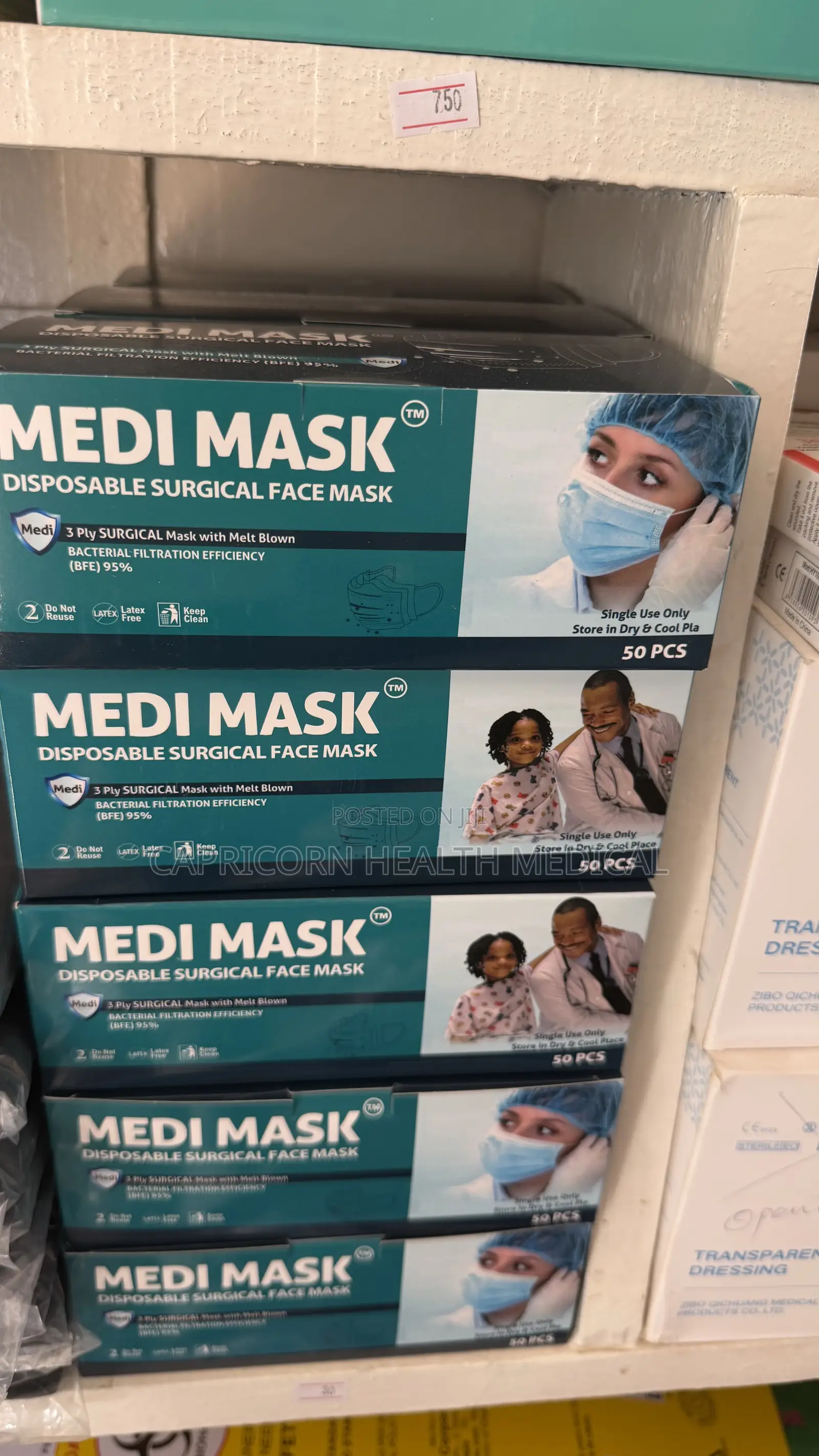 Surgical Nose Mask 3-Ply 50pcs
