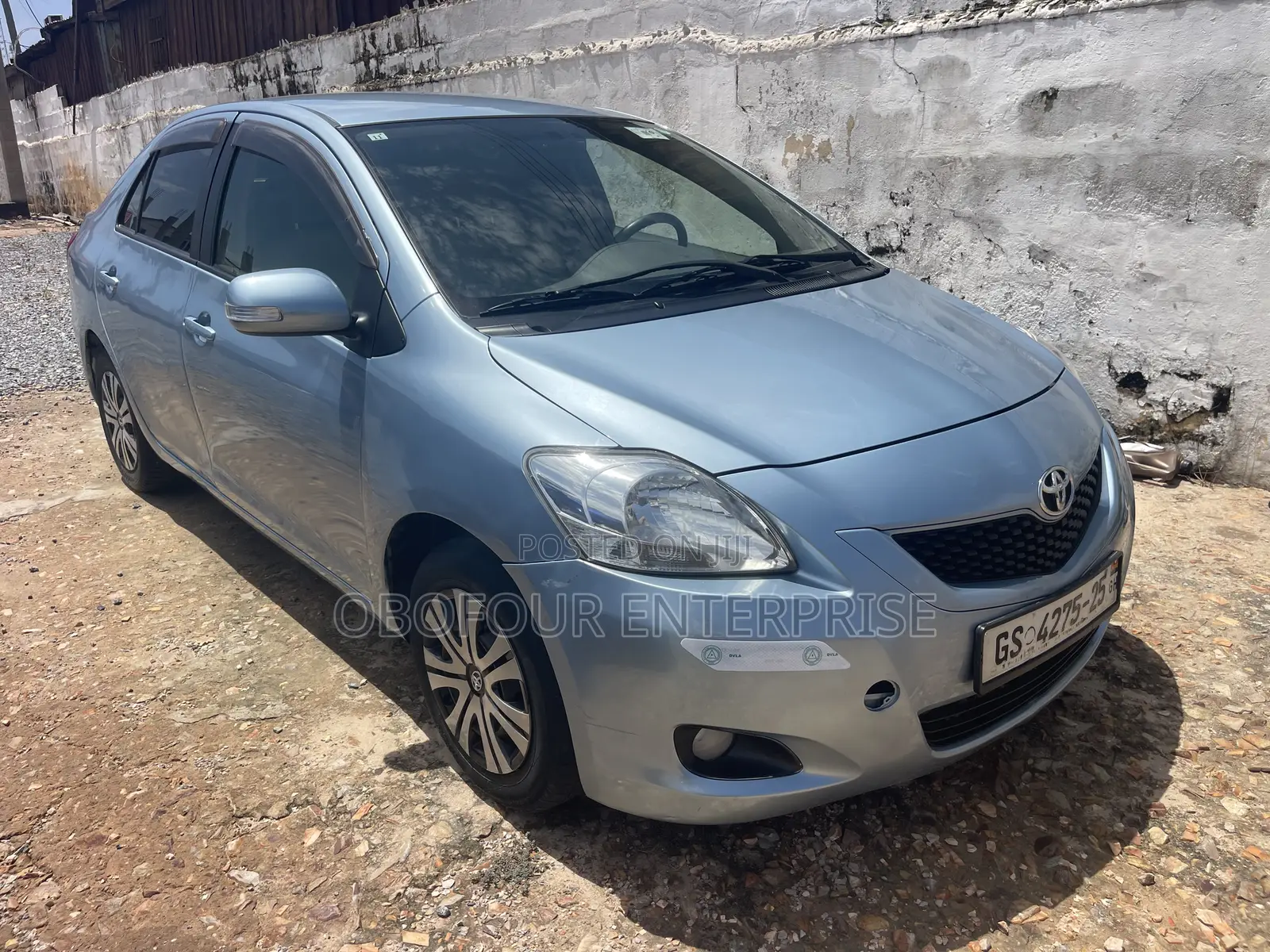 Toyota Belta 2010 Blue