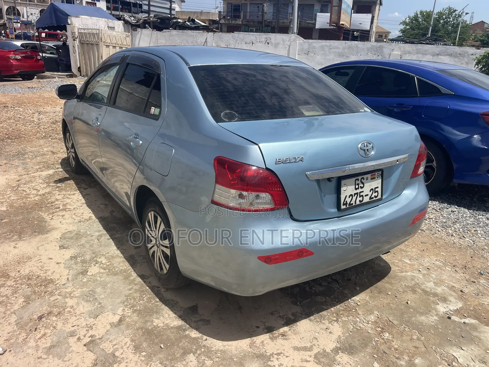 Toyota Belta 2010 Blue
