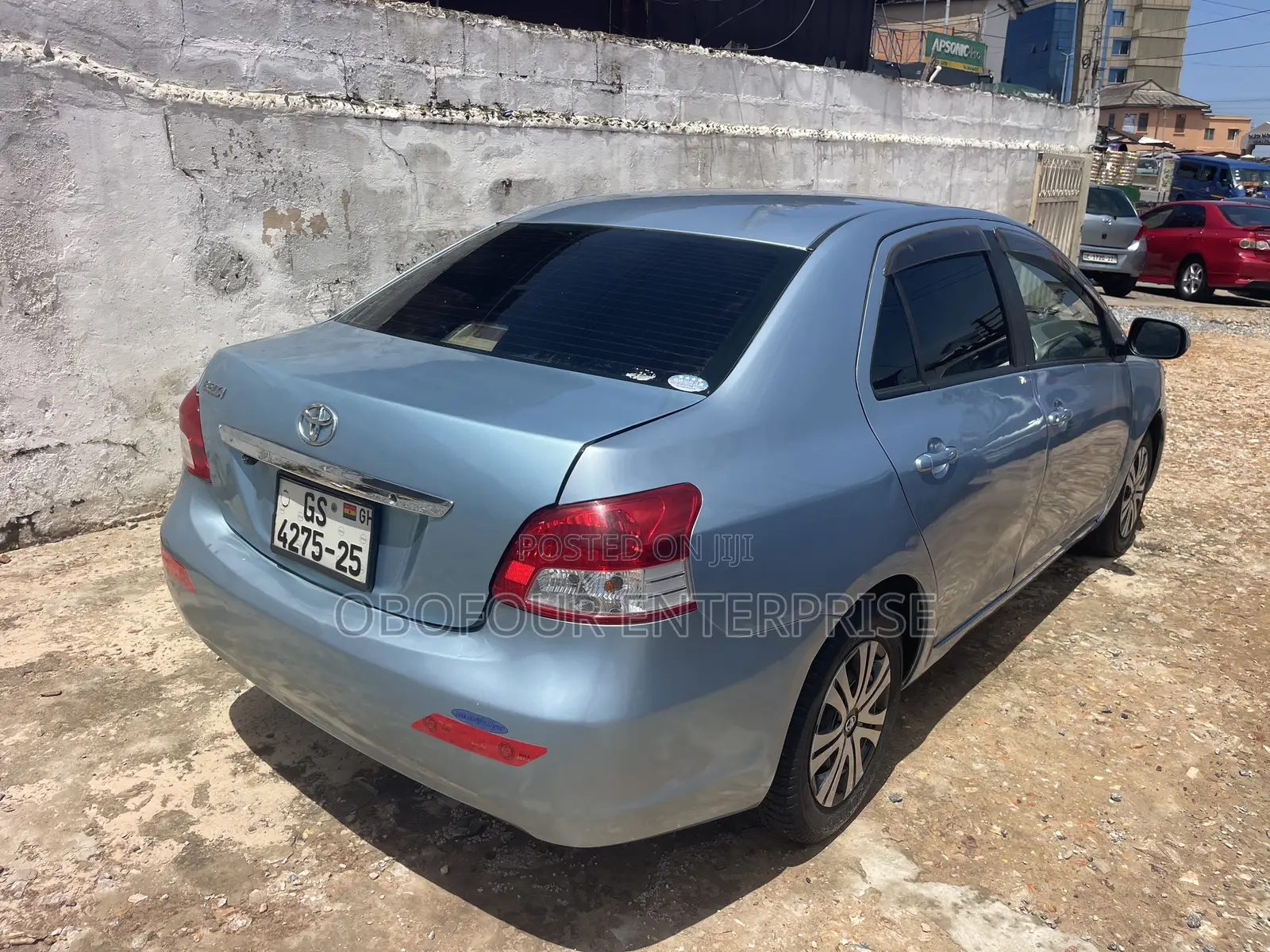 Toyota Belta 2010 Blue