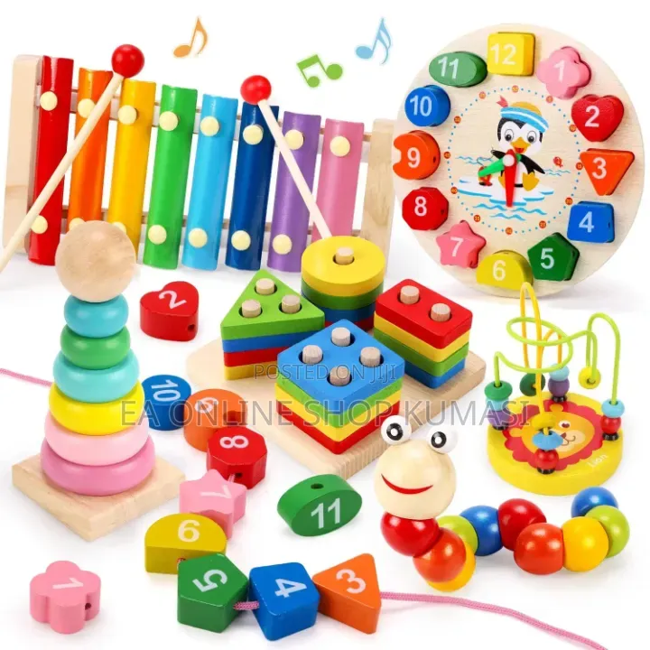 Little Learners Delight Educational Toy Set ( 8pcs)