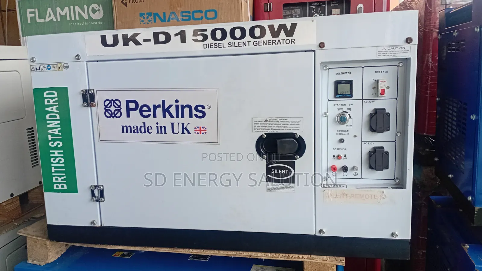 Perkins 15kva Diesel Generator Set – Ready to Use 15kva