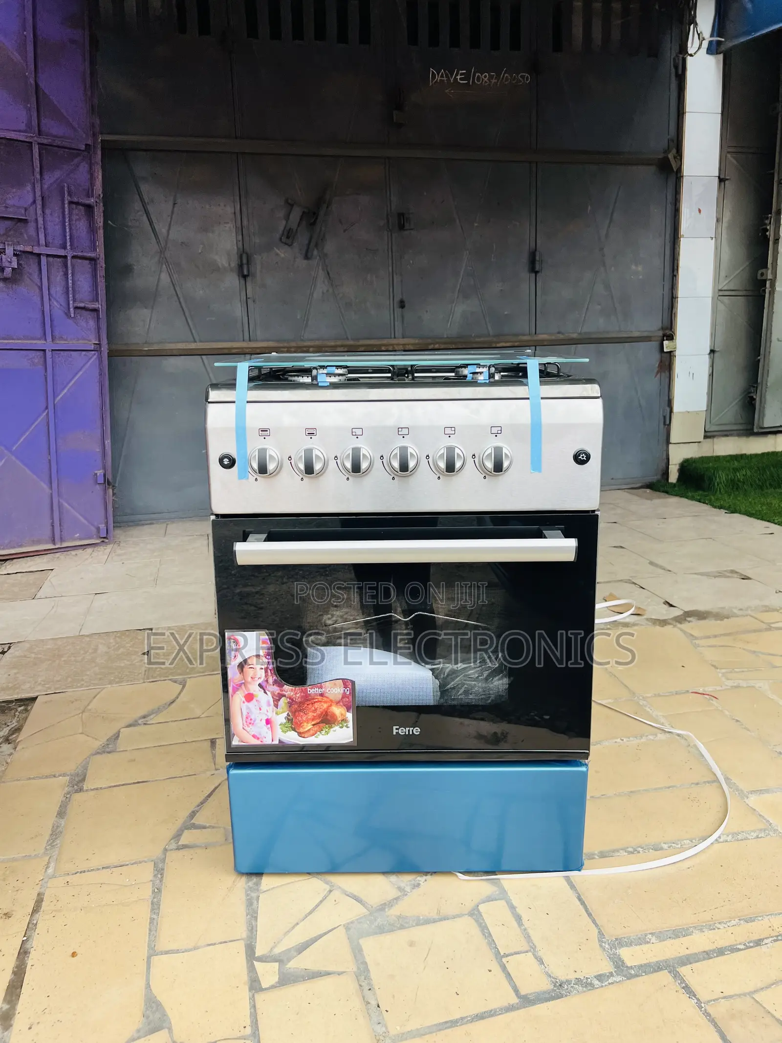 Get a New Line Gas Cooker Oven Ferre 60/60 4b