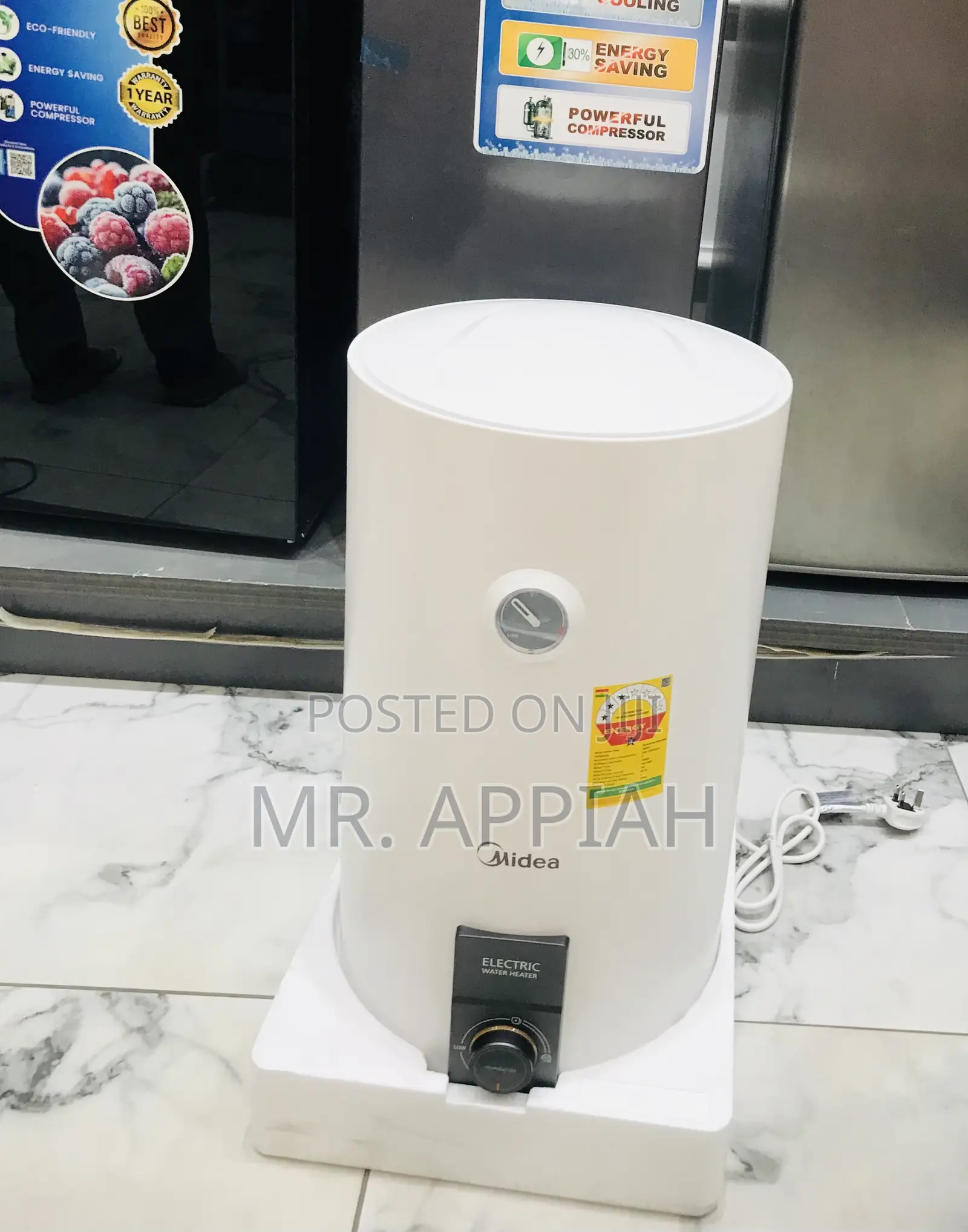 Order Affordable Midea 15liters Electric Water Heater(White)