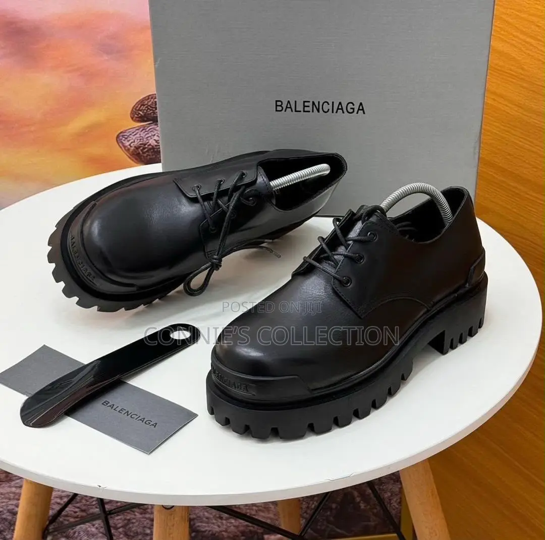 Balenciaga Strike Derby Shoes