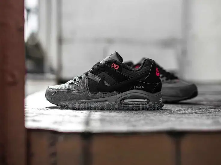Nike Air Max Command Shoes in a Black and Dark Grey