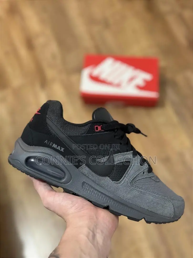 Nike Air Max Command Shoes in a Black and Dark Grey