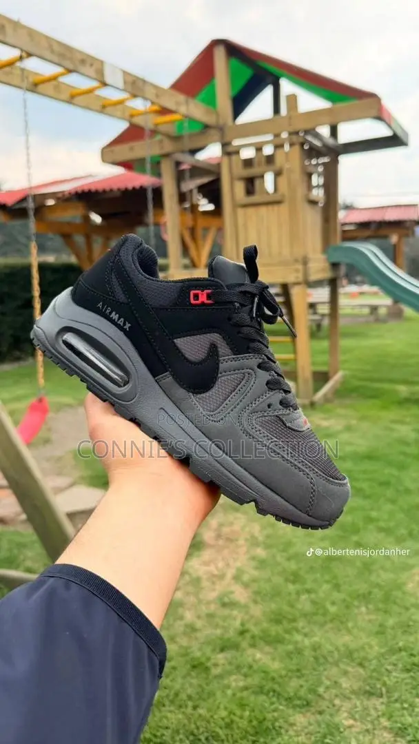 Nike Air Max Command Shoes in a Black and Dark Grey