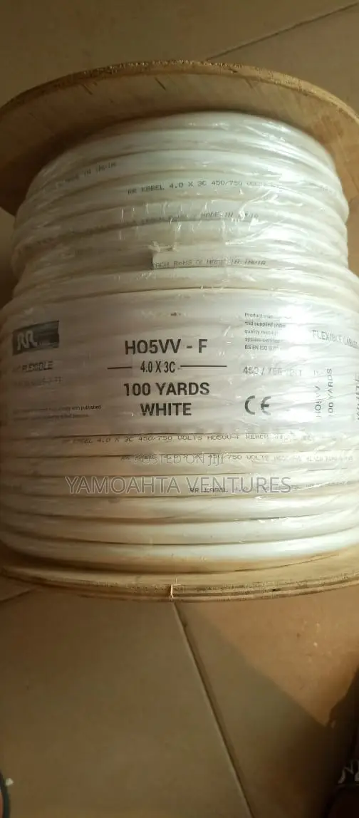 Original R Cable From India 4mm ×3 Flexible