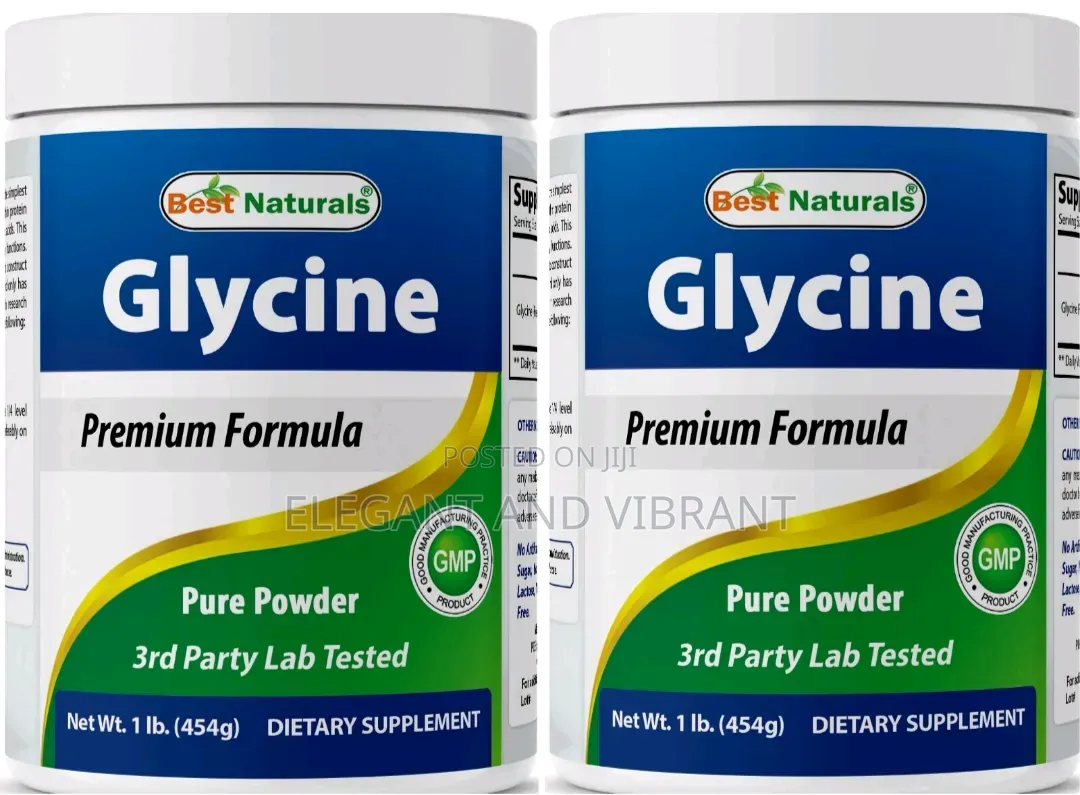 Glycine Powder 1 Lb *Boosts Energy/Nervous System Support*