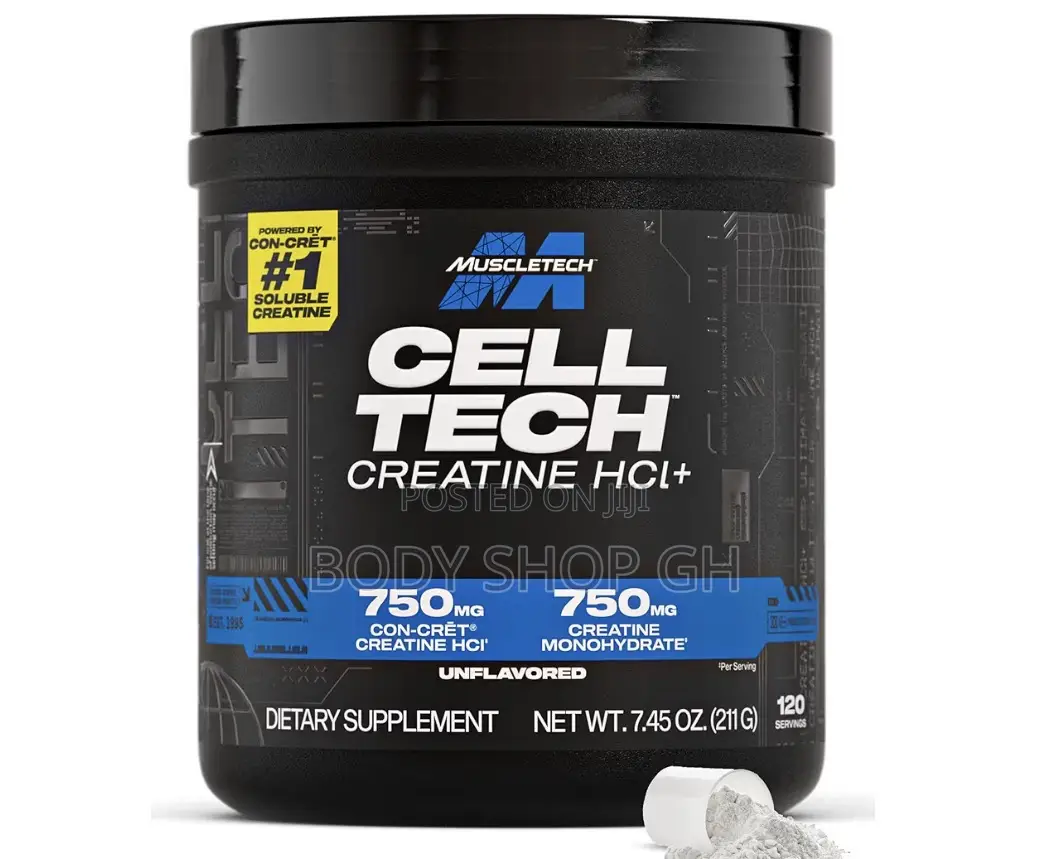 Muscletech Cell-Tech Creactor Creatine HCL Powder, Muscle Builder