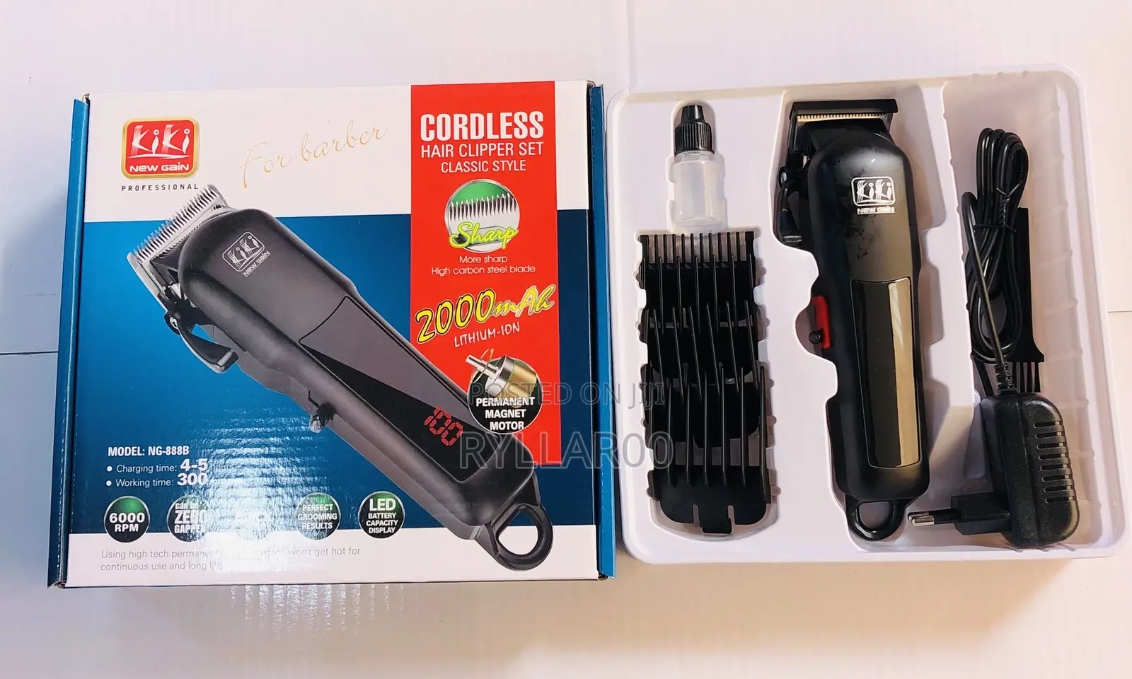 Kiki Rechargeable Hair Clipper