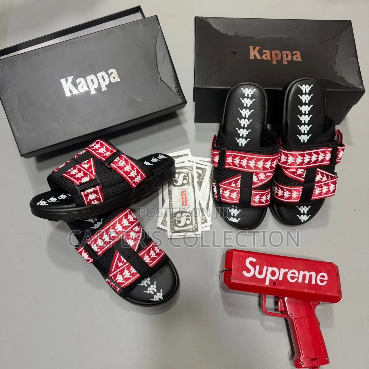 Kappa 222 Banda Mitel 1 Slide Sandals