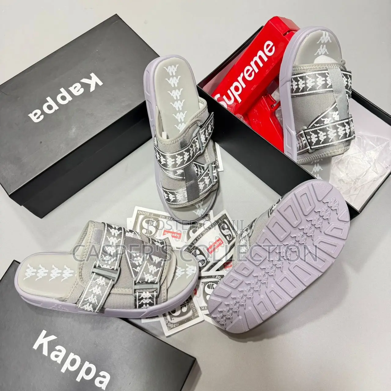 Kappa 222 Banda Mitel 1 Slide Sandals