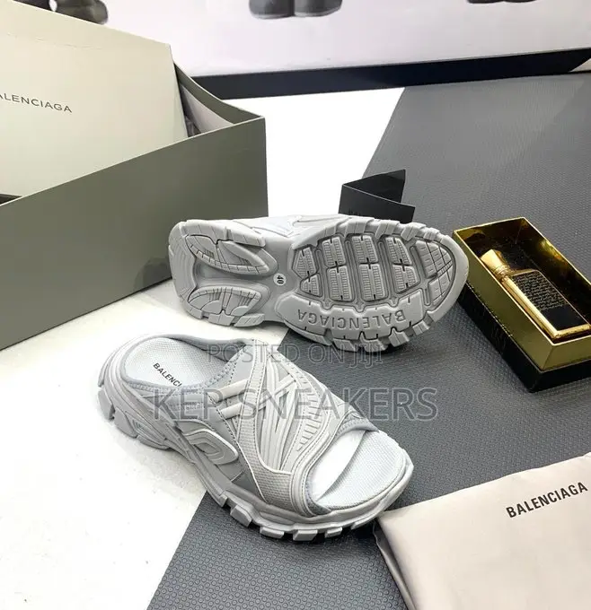 Balenciaga Track Slides Caged Mesh