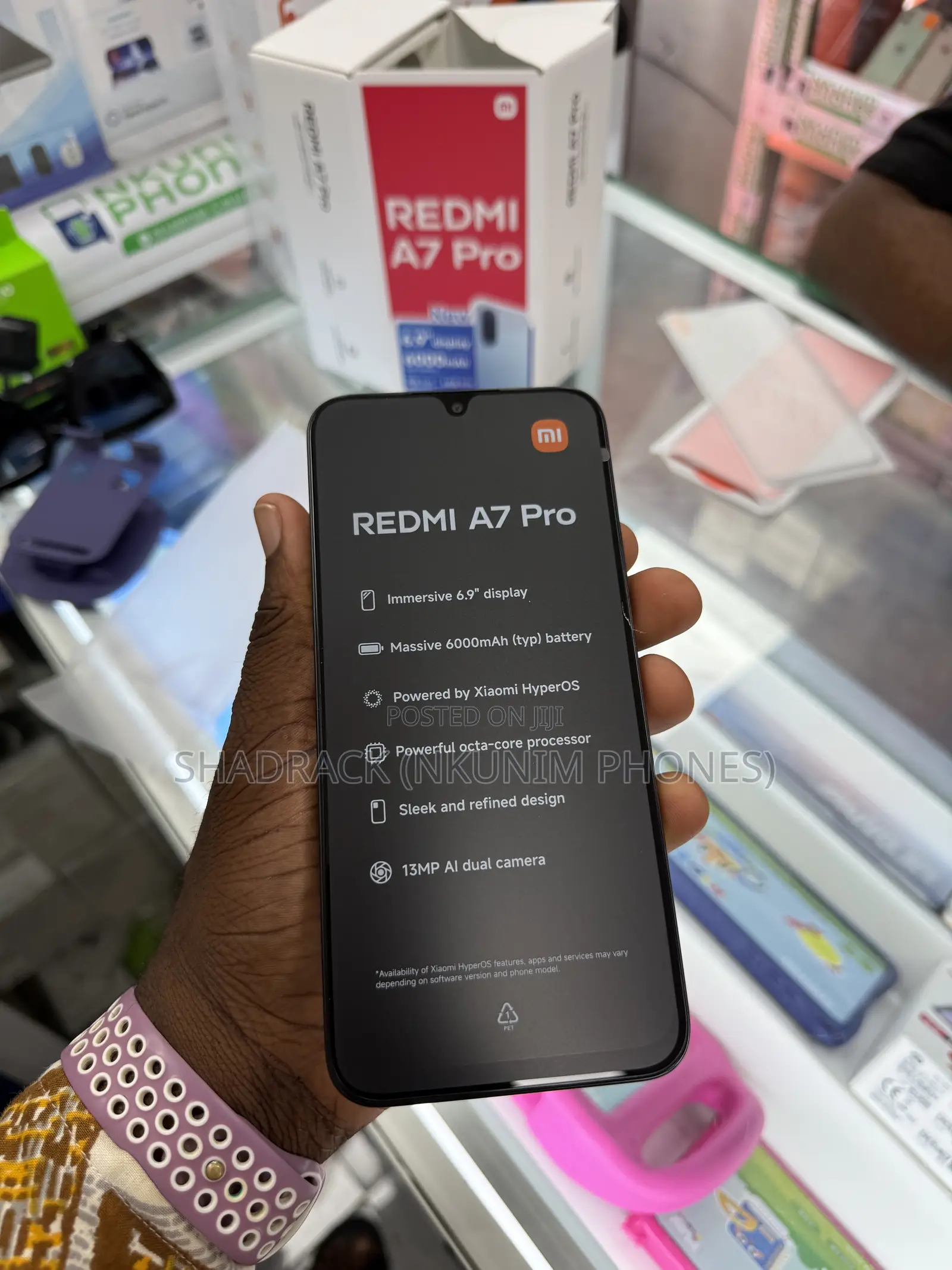 New Xiaomi Redmi A7 Pro 128 GB Black