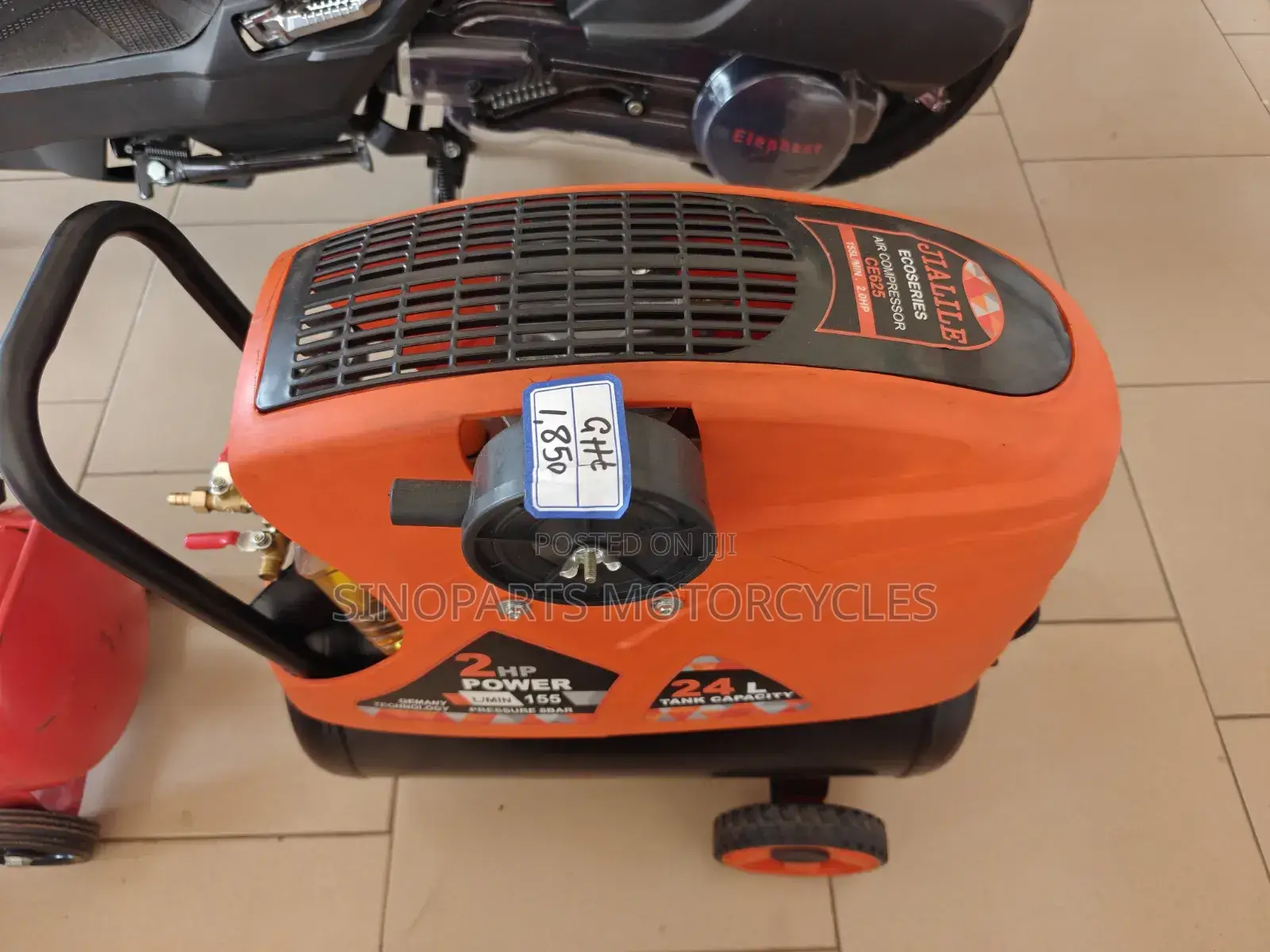 24l Oil Free Air Compressor 2hp Portable Silent Air Pump