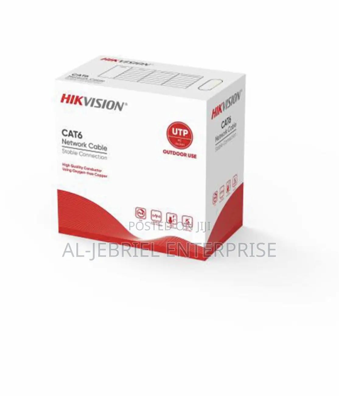 Hikvision Cat6 Utp Network Cable