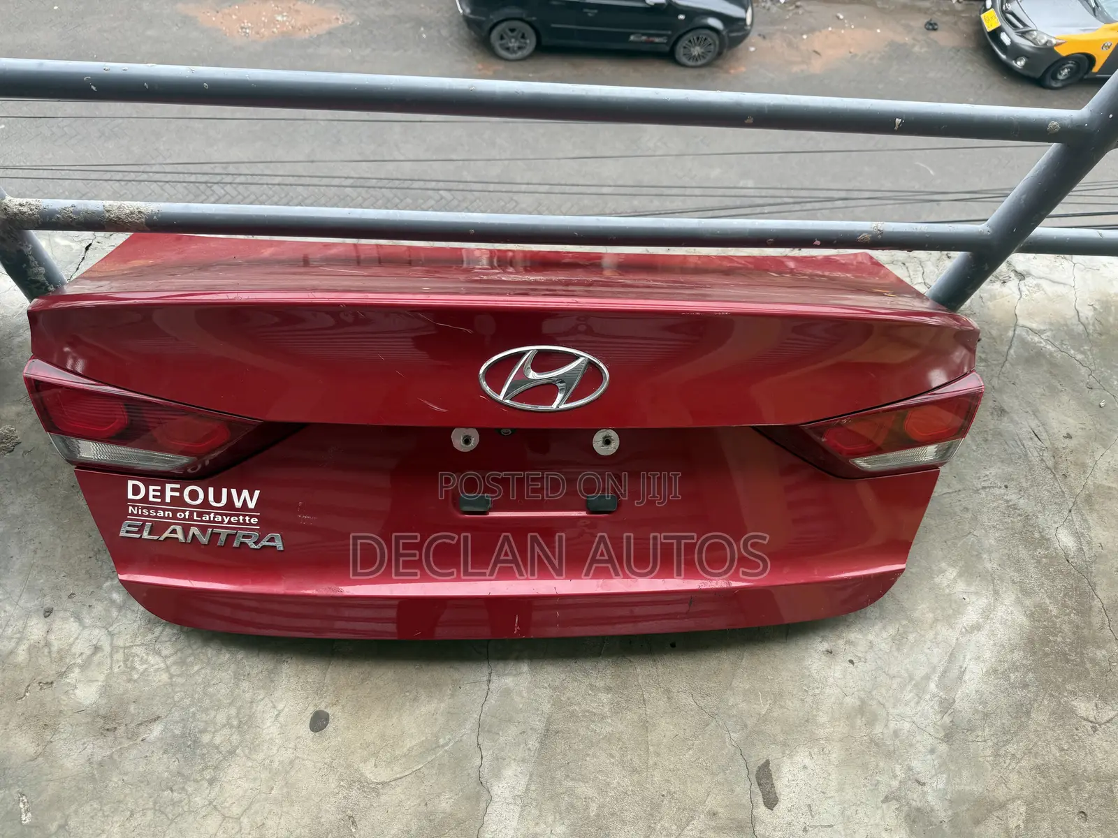 2017 2018 Hyundai Elantra Rear Trunk Lid With Camera Oem