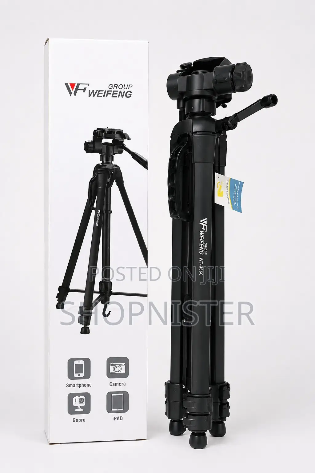 Professional Camera Smartphone Tripod Stand With Phone Holder