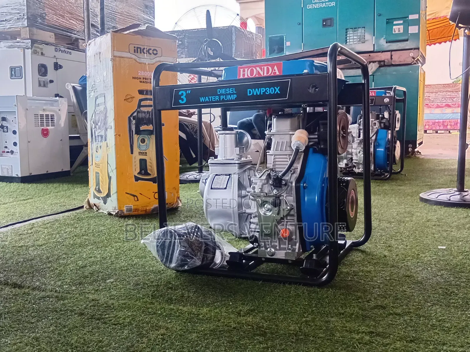 Honda 3" Diesel Pump – Fast Water Delivery System