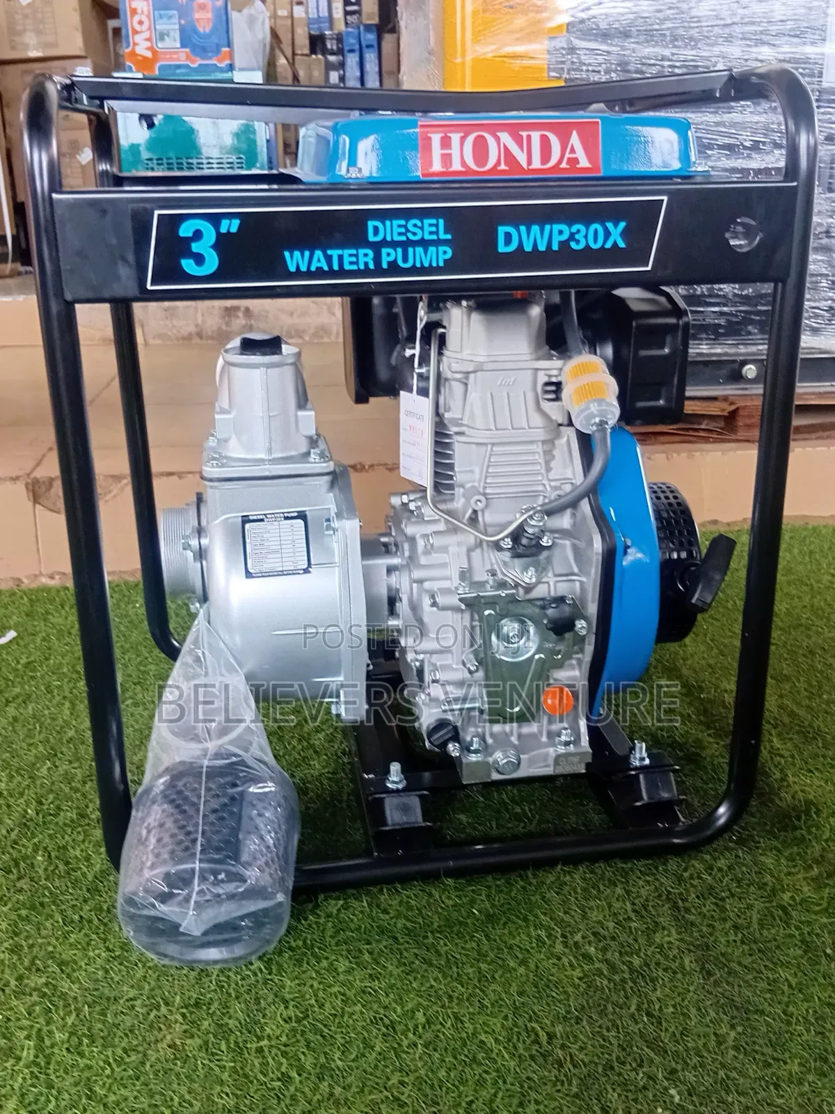 Premium Honda Diesel Water Pump Machine 3"
