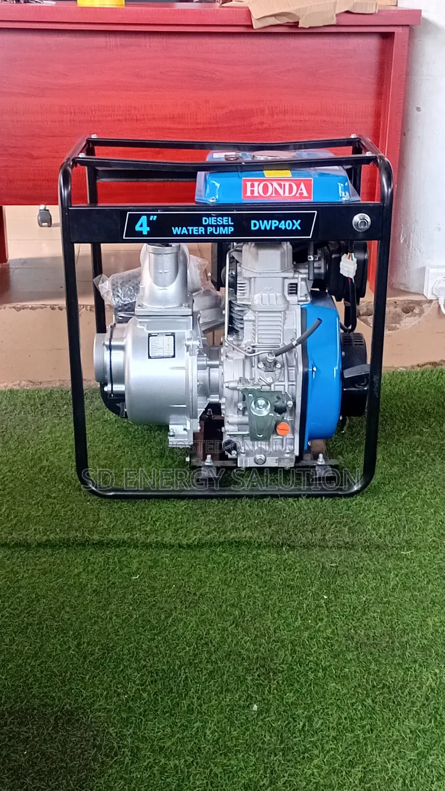 Heavy-Duty Honda 4-Inch Diesel Engine Water Pump 4" Water Pump