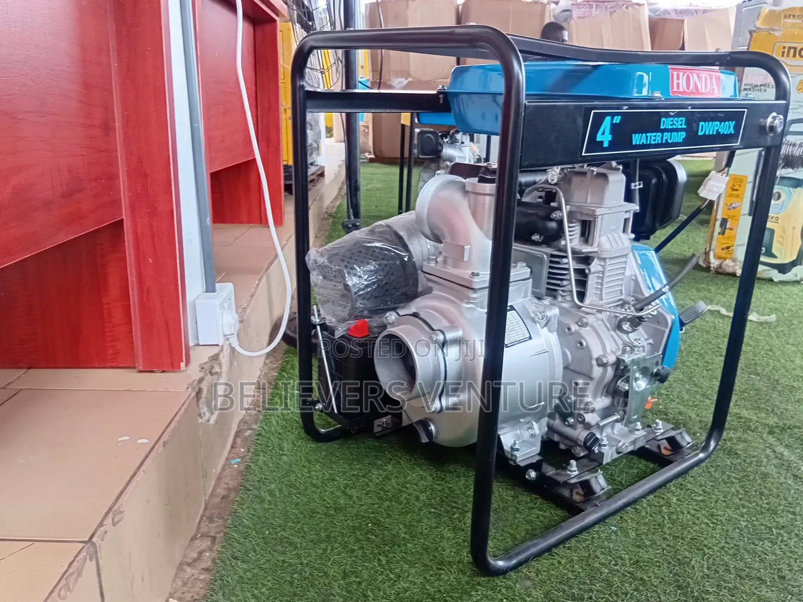 Powerful Honda 4-Inch Diesel Engine Water Pump