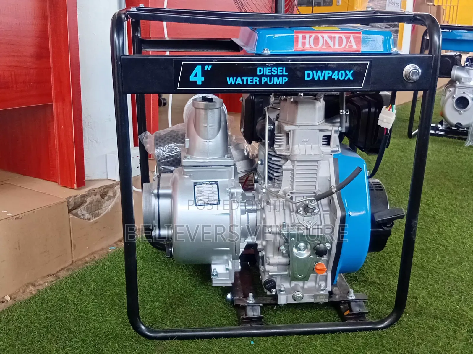 Honda 4-Inch Diesel Pump for Farms and Gardens