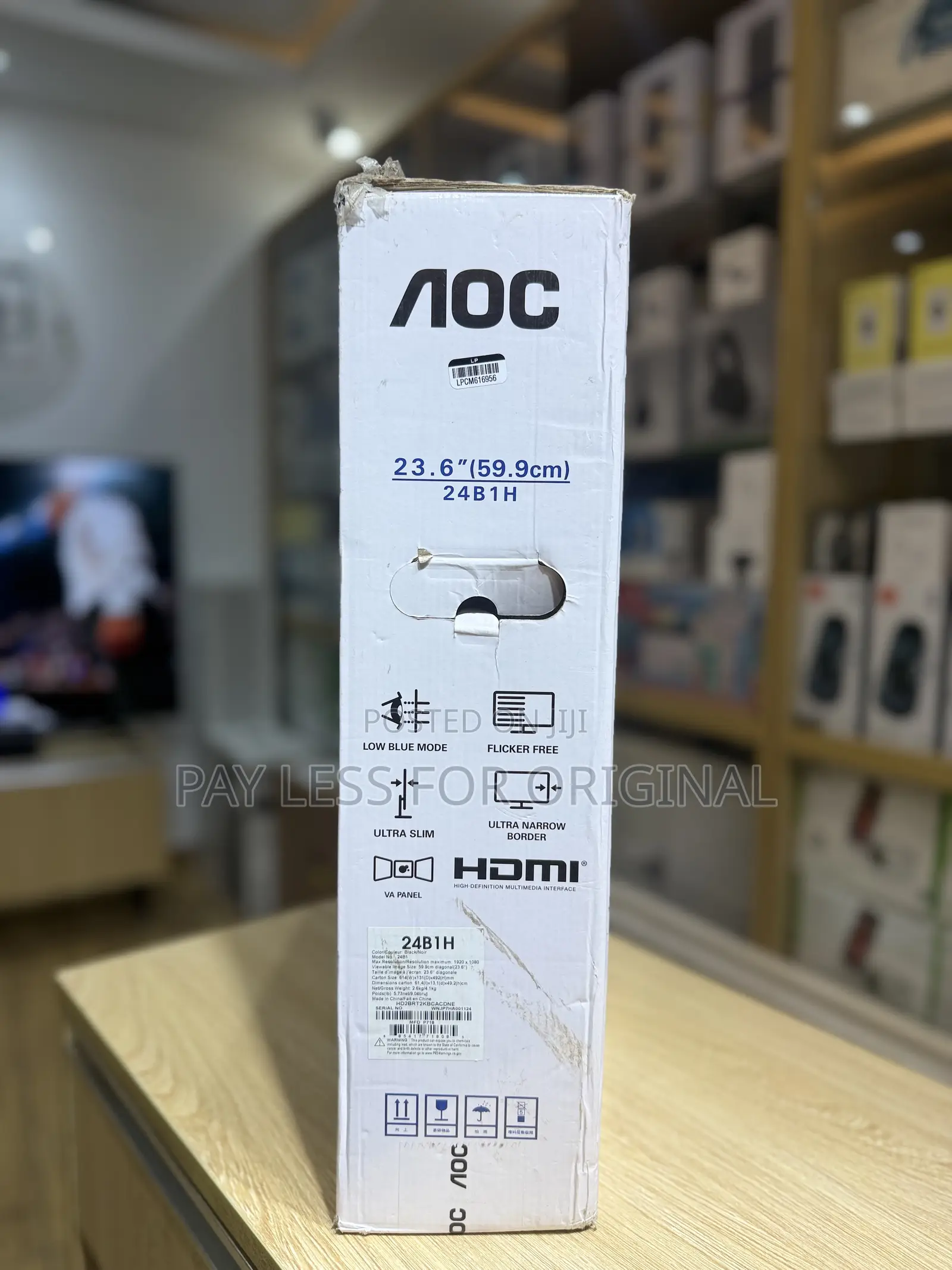 Aoc 24inch Frameless Monitor