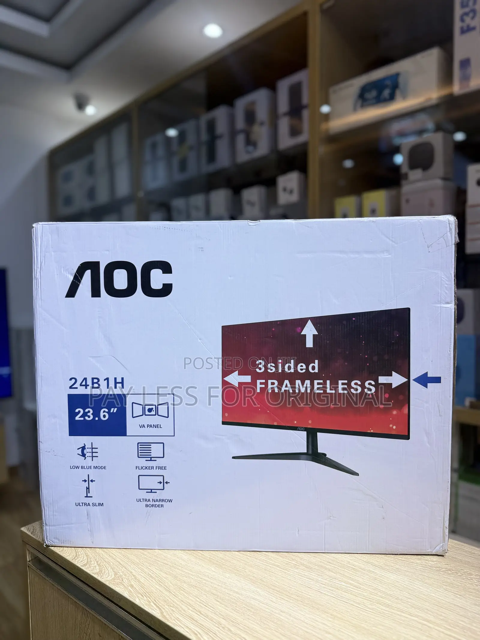 Aoc 24inch Frameless Monitor