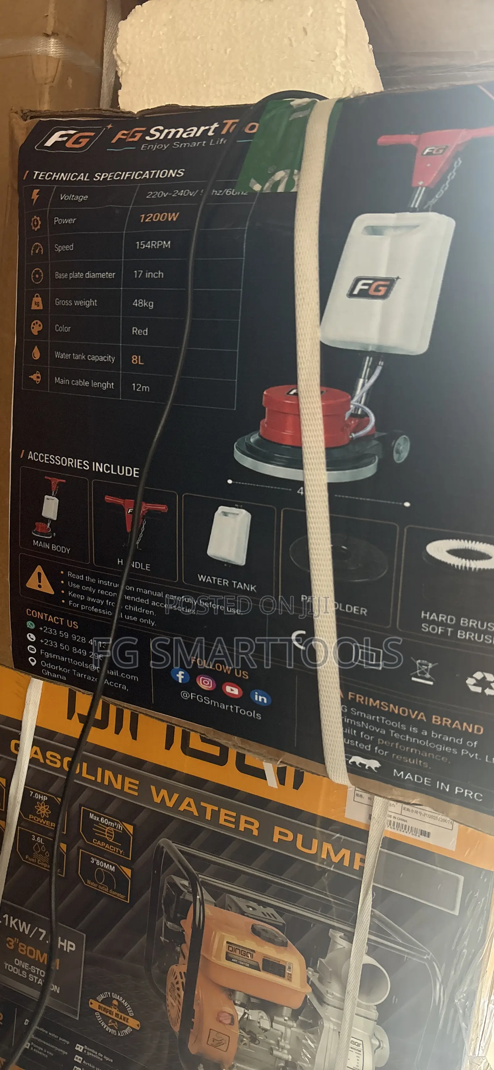 Carpet and Floor Cleaner Scrubbing Machine