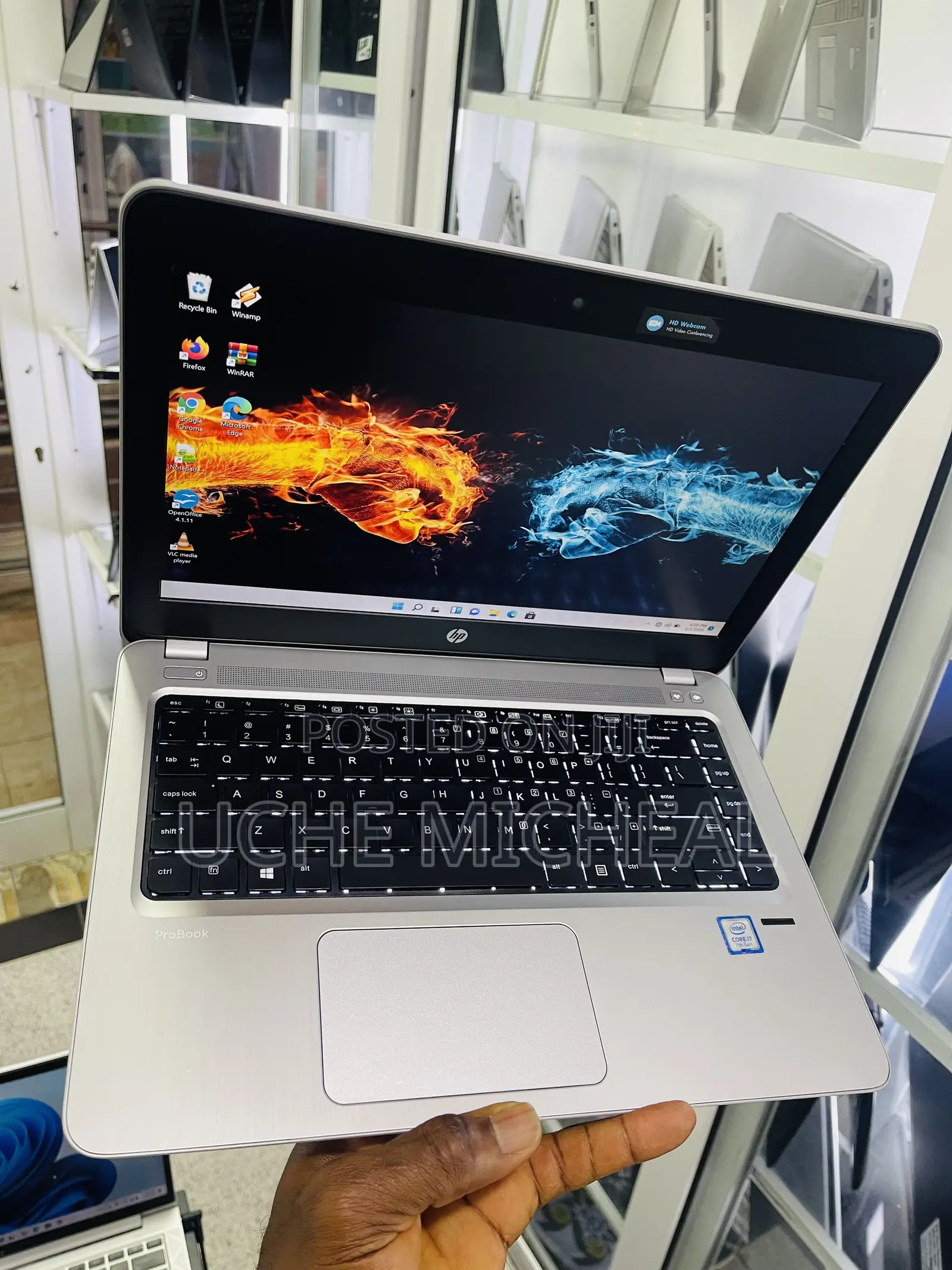 Laptop HP ProBook 430 G4 16GB Intel Core i7 SSD 512GB