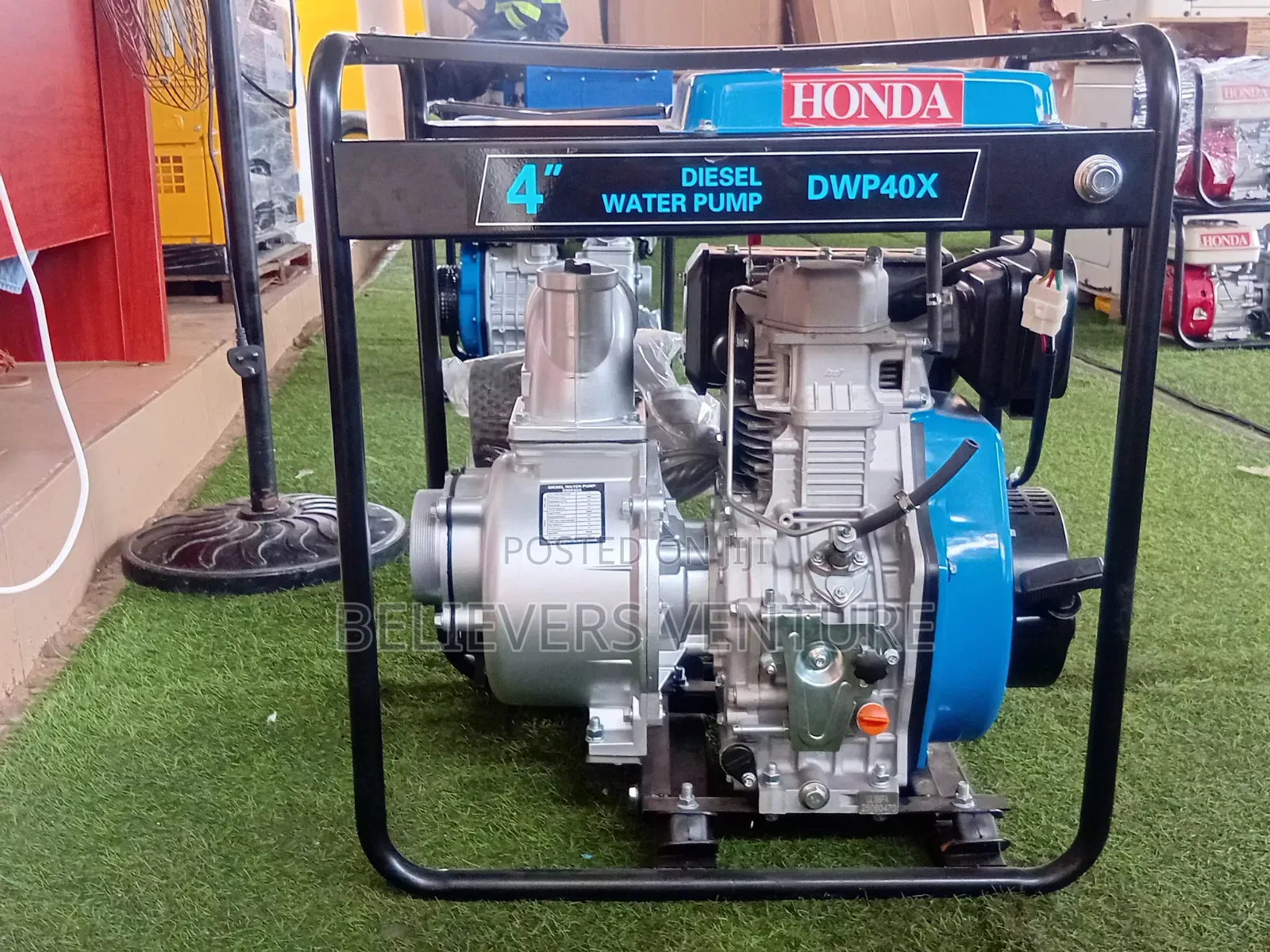 Honda 4-Inch Pump for Wells, Rivers Fish Ponds
