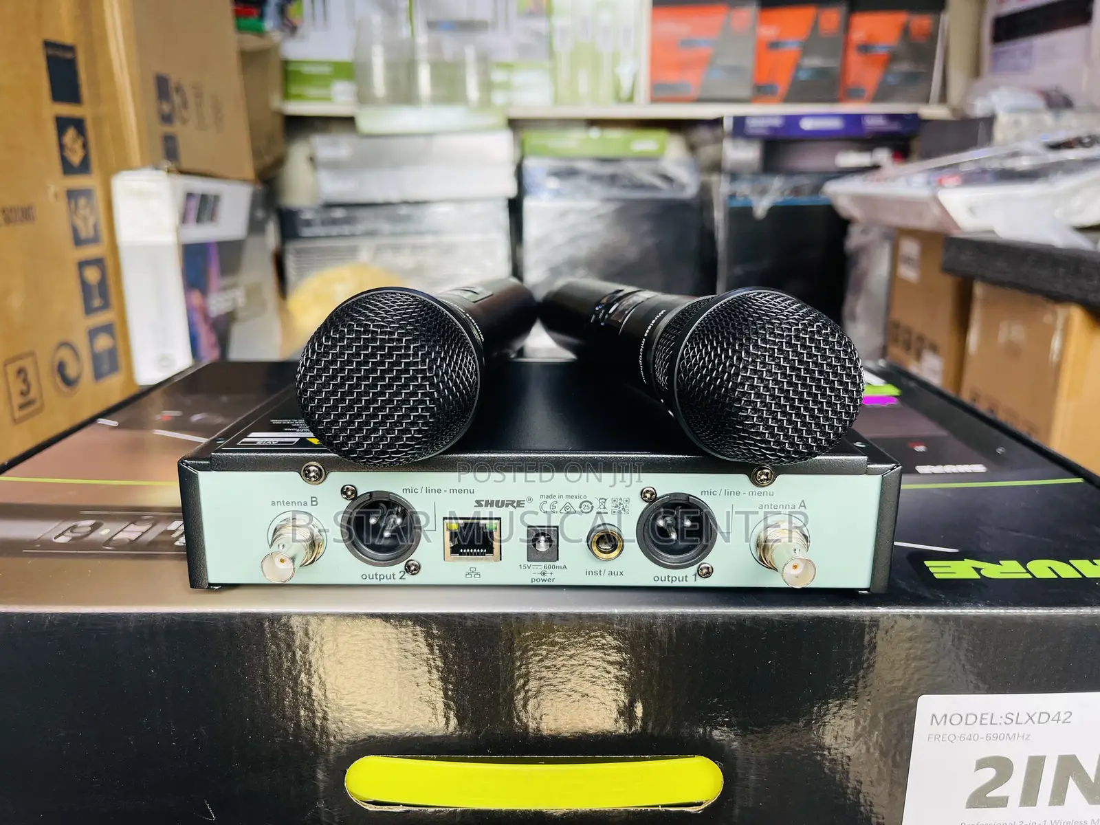 Shure SLX-D Wireless Microphone