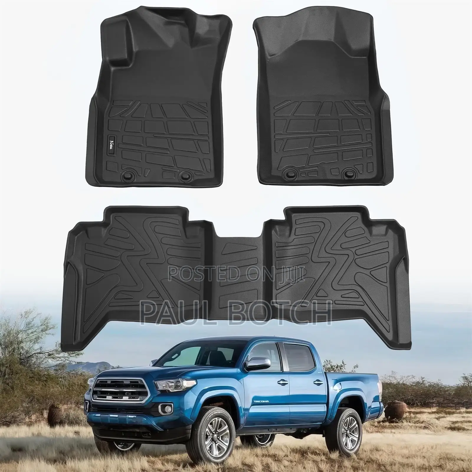 2017 Toyota Tacoma 3d Fit Floor Mats