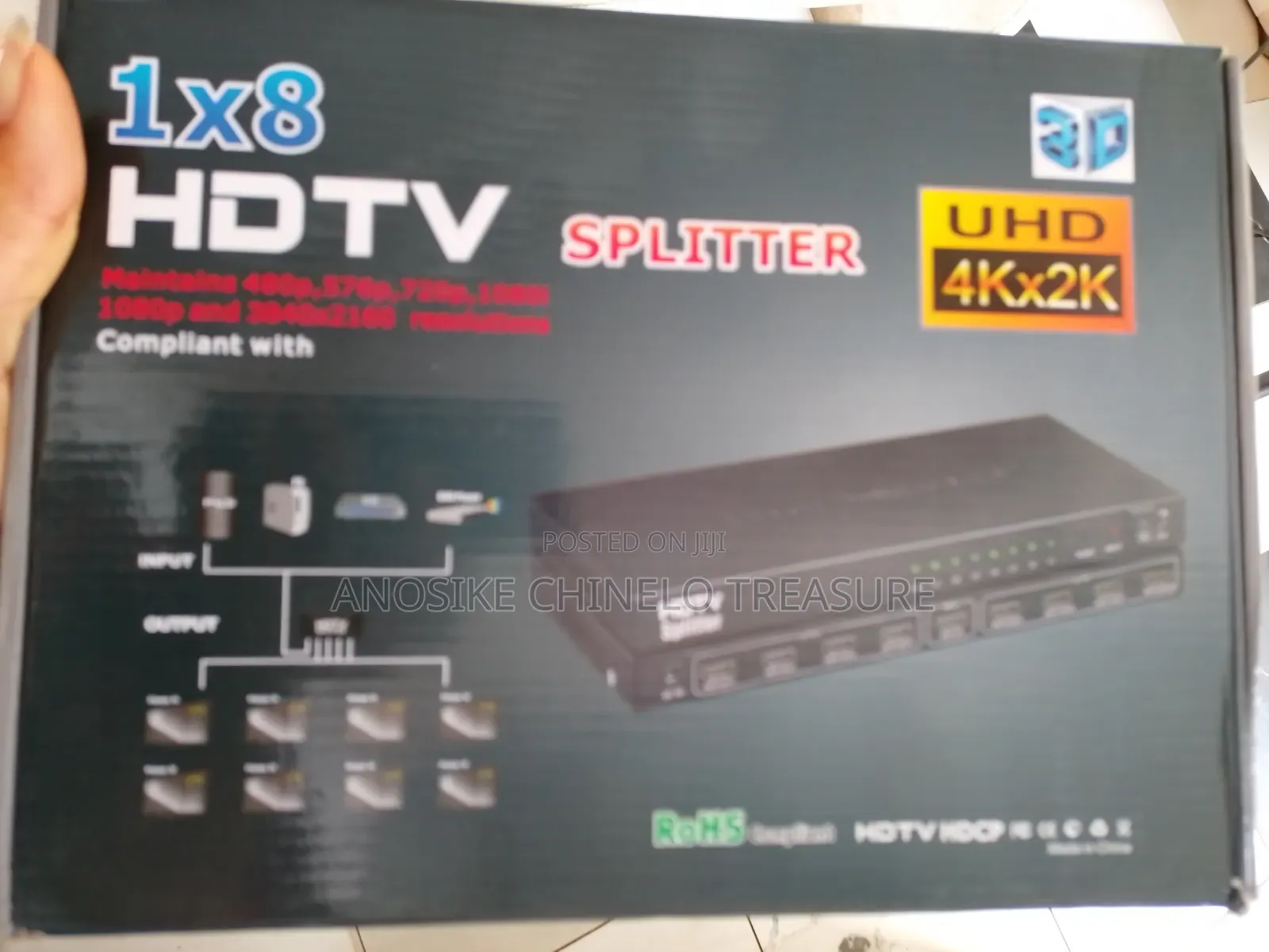 8 Port Hdmi Splitter